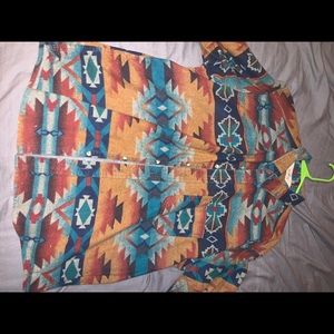 Vintage Red Head button down